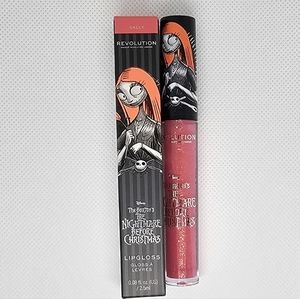 Revolution x Disney's Nightmare Before Christmas Sally Lip Gloss *New In Box*